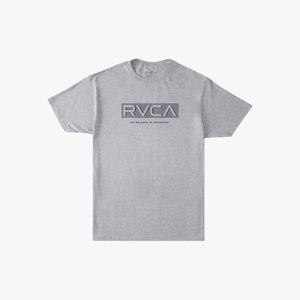 Rvca Boys Sprints Short Sleeve Tee Athletic Heather | Rvca