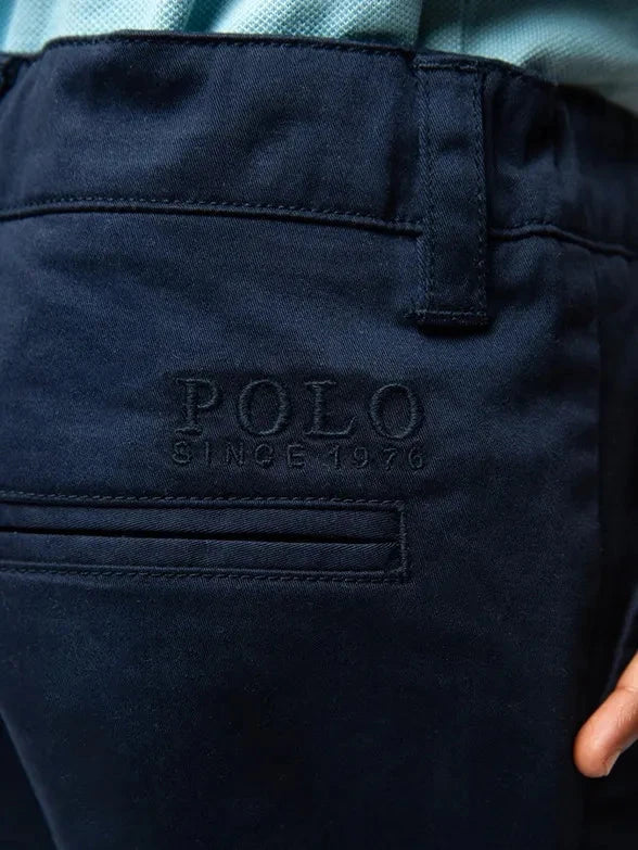 Polo Boys Adrian Chino Pants Navy | Polo
