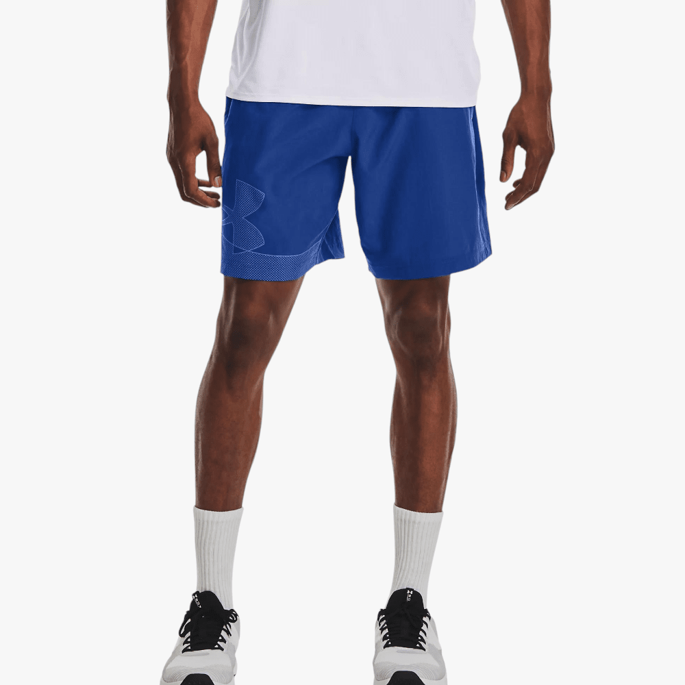 Under Armour Mens Woven Graphic Shorts 432 Blue Under Armour