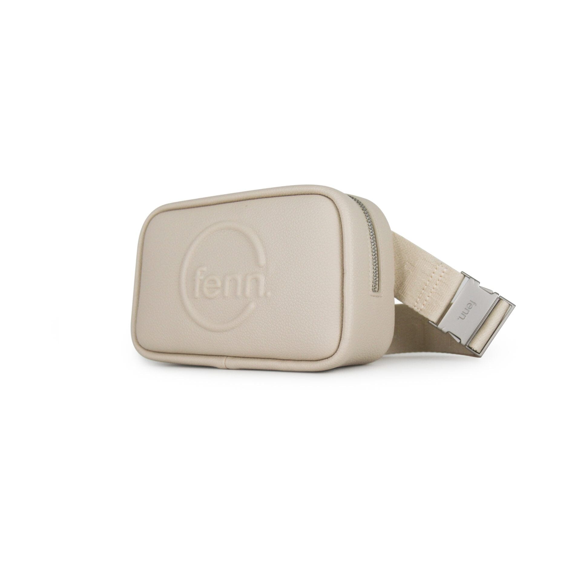 Fenn Pouch Strap Oatmeal Silver Handbag | Fenn