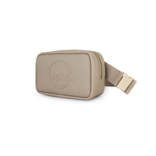 Fenn Pouch Strap Stone Sand Silver Handbag | Fenn