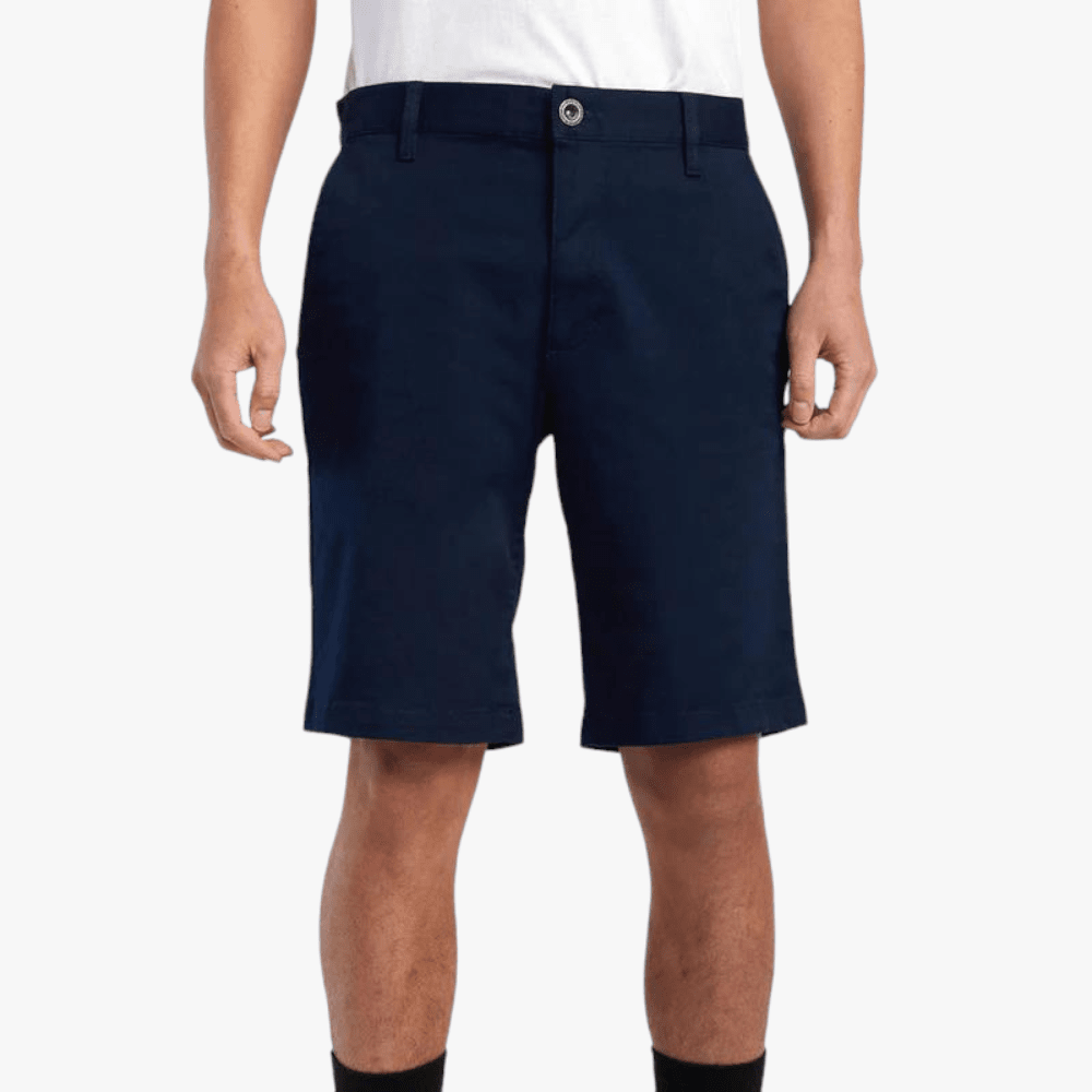 Rvca Mens Weekend Stretch Walkshorts Navy Marine | Rvca