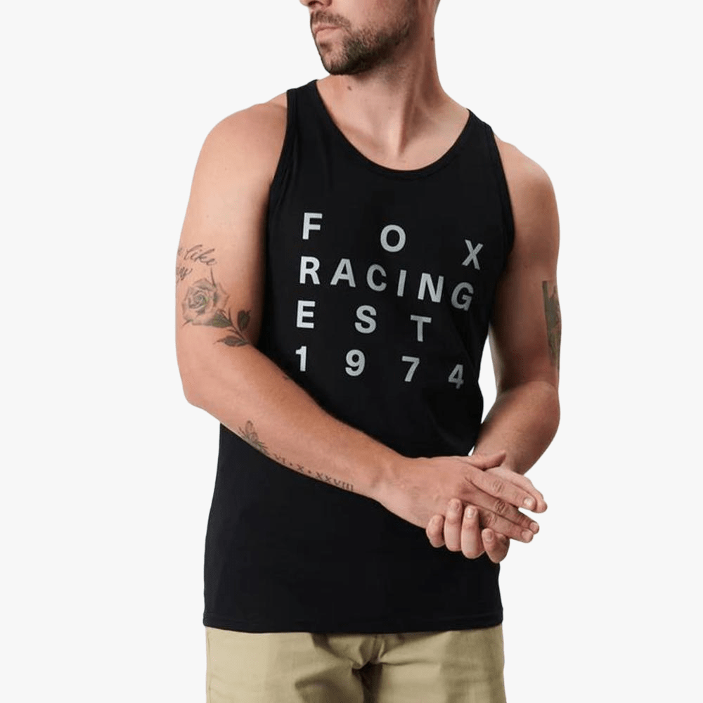 Fox Mens Est Tank Black | Fox