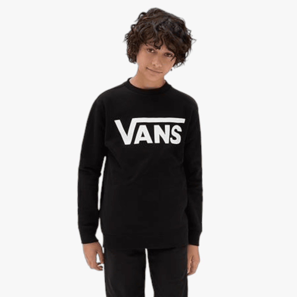 Vans Boys Classic Crew Sweater Black Vans