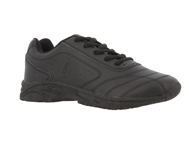 Hush Puppies Kids Ace Lace Up Sneaker Black