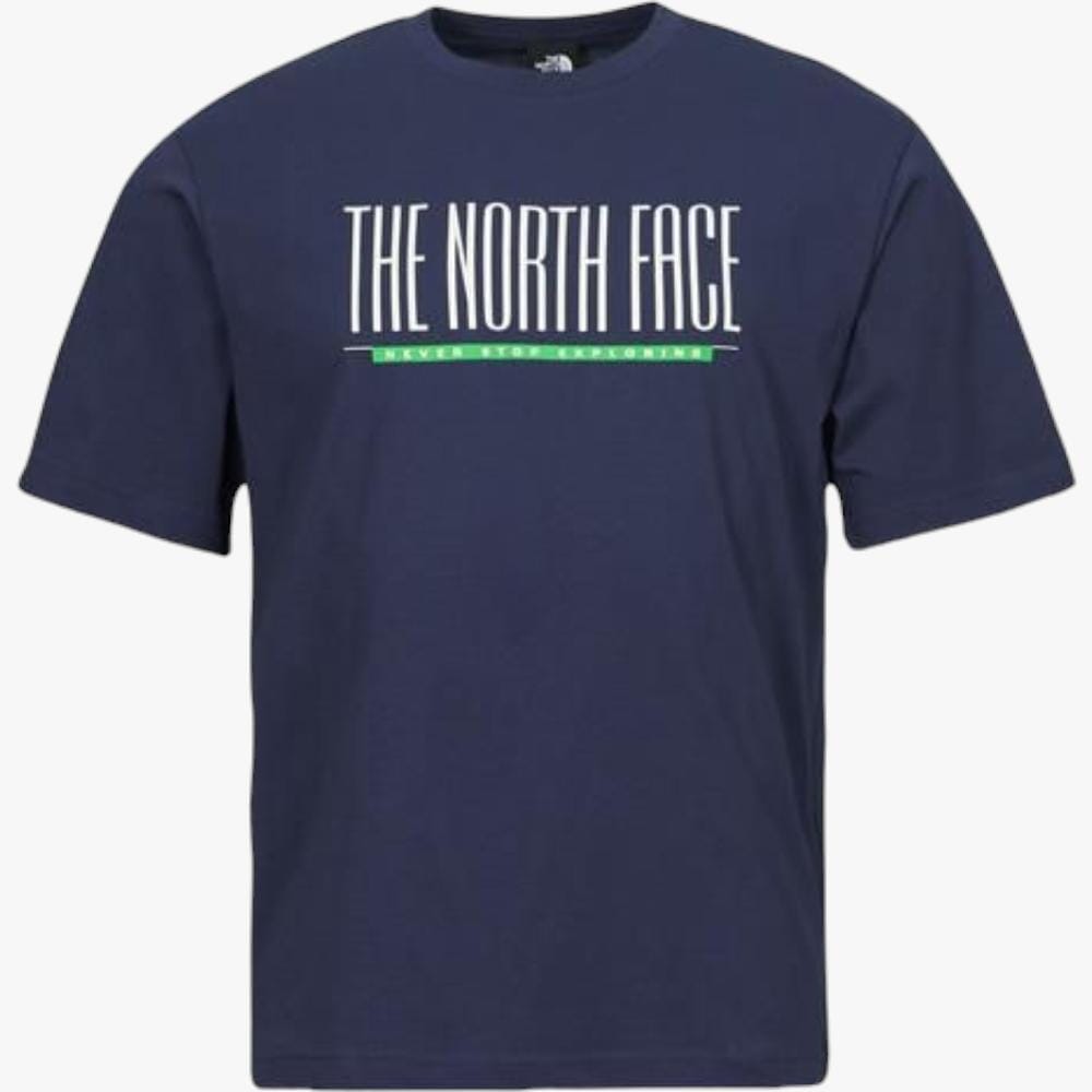 The North Face Mens Est 1966 Short Sleeve Tee Summit Navy The North Face