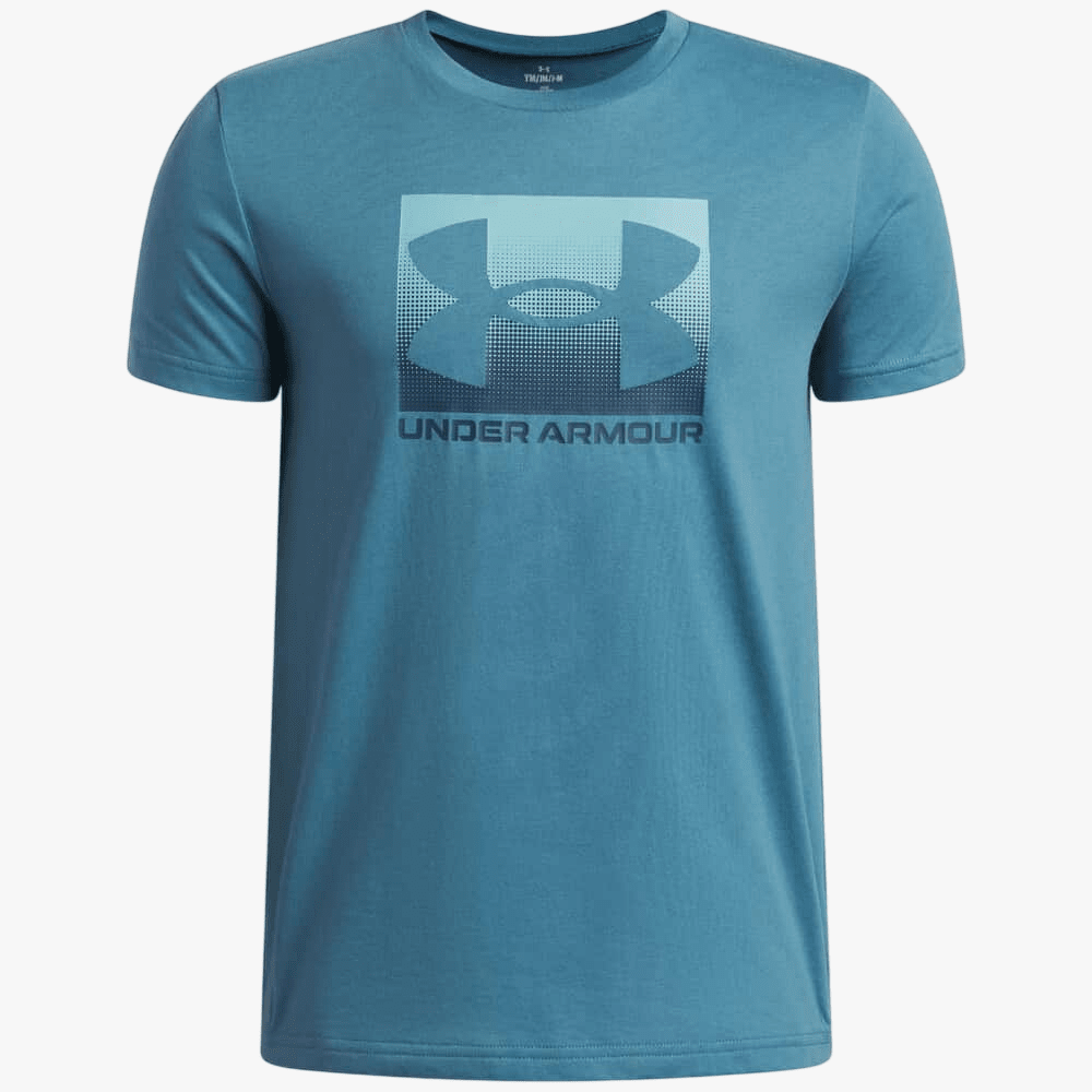 Under Armour Boys Boxed Sport Update Short Sleeve Tee 466 Blue | Under Armour