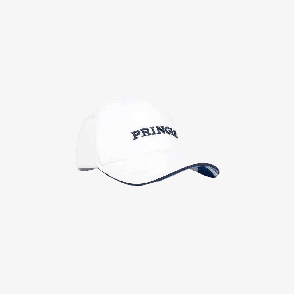 Pringle Mens Scott Flag Cap White | Pringle
