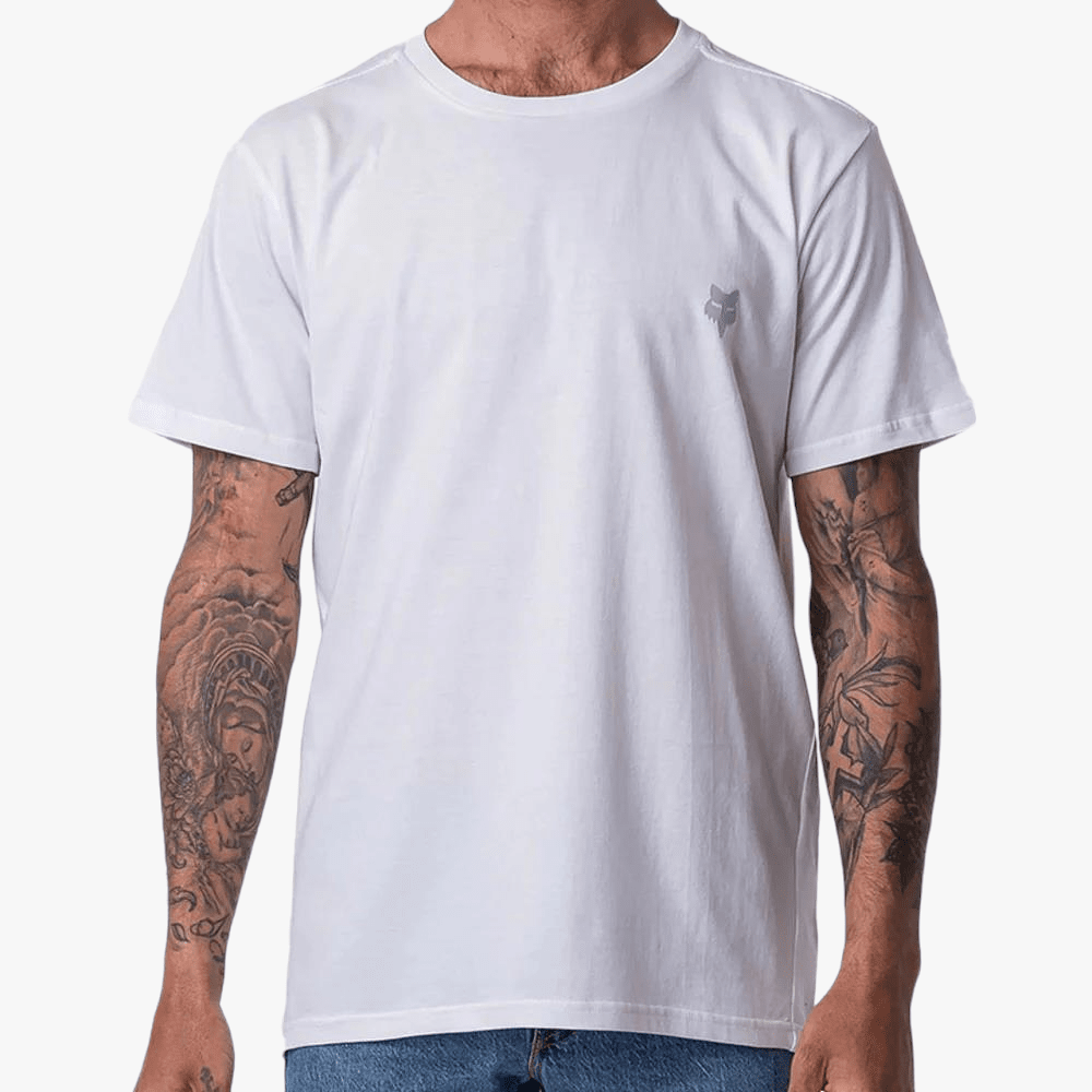 Fox Mens Axion 2.0 Short Sleeve Tee White | Fox