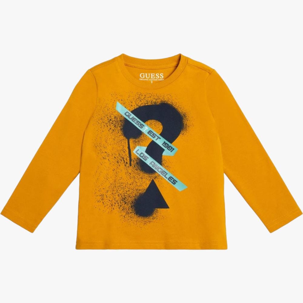 Guess Boys Long Sleeve Tee Org Guess