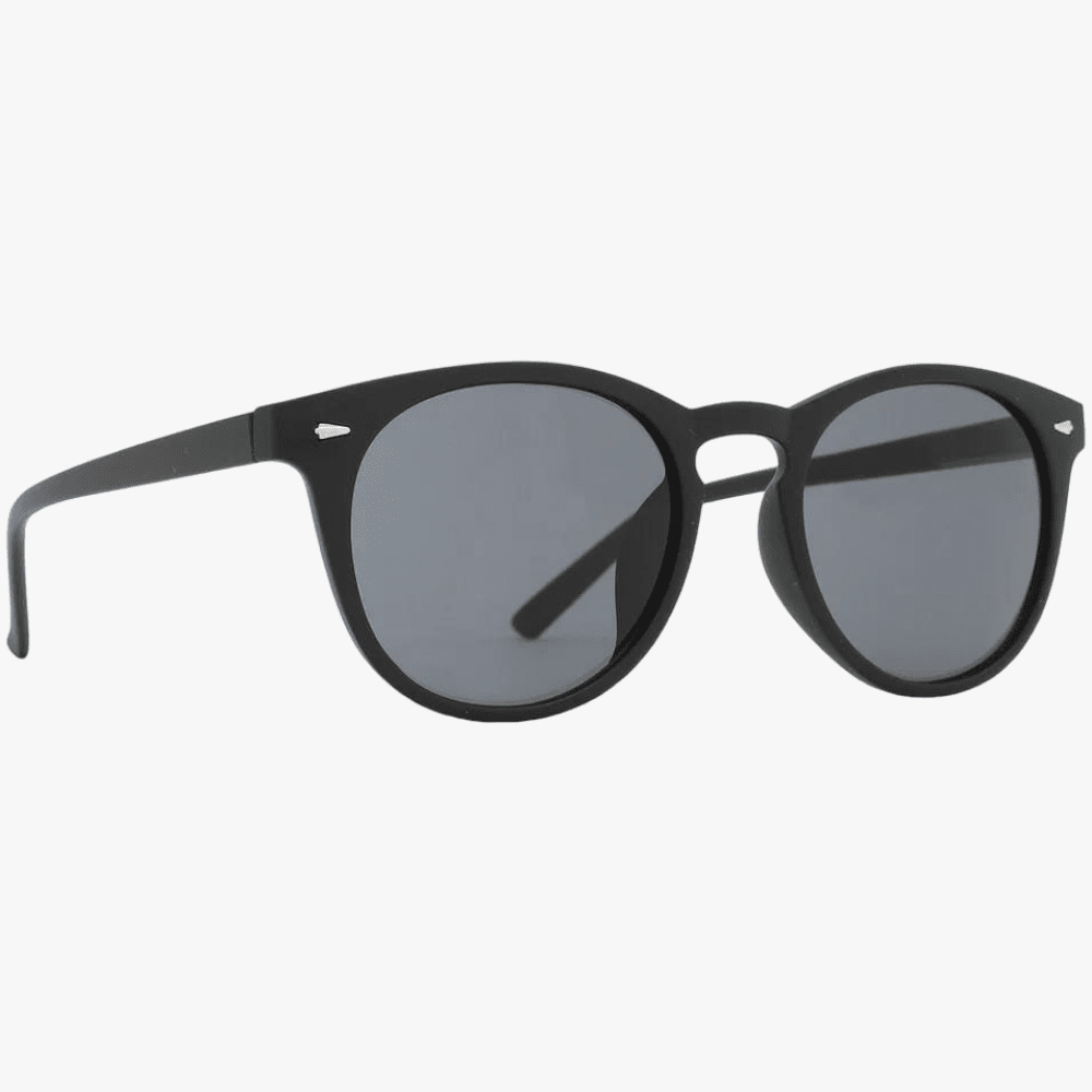 Dot Dash Strobe Black Satin Grey Sunglasses | Dot Dash