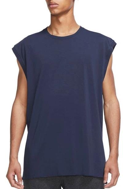 Nike Mens Yoga Dri Fit Tank Navy | Nike