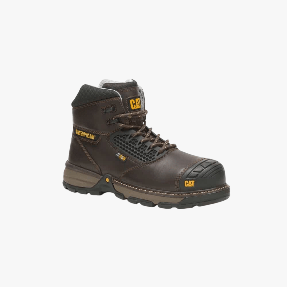 Caterpillar Mens Excavator Superlite Cool Cct Astm/Comp Toe Boot Black | Caterpillar