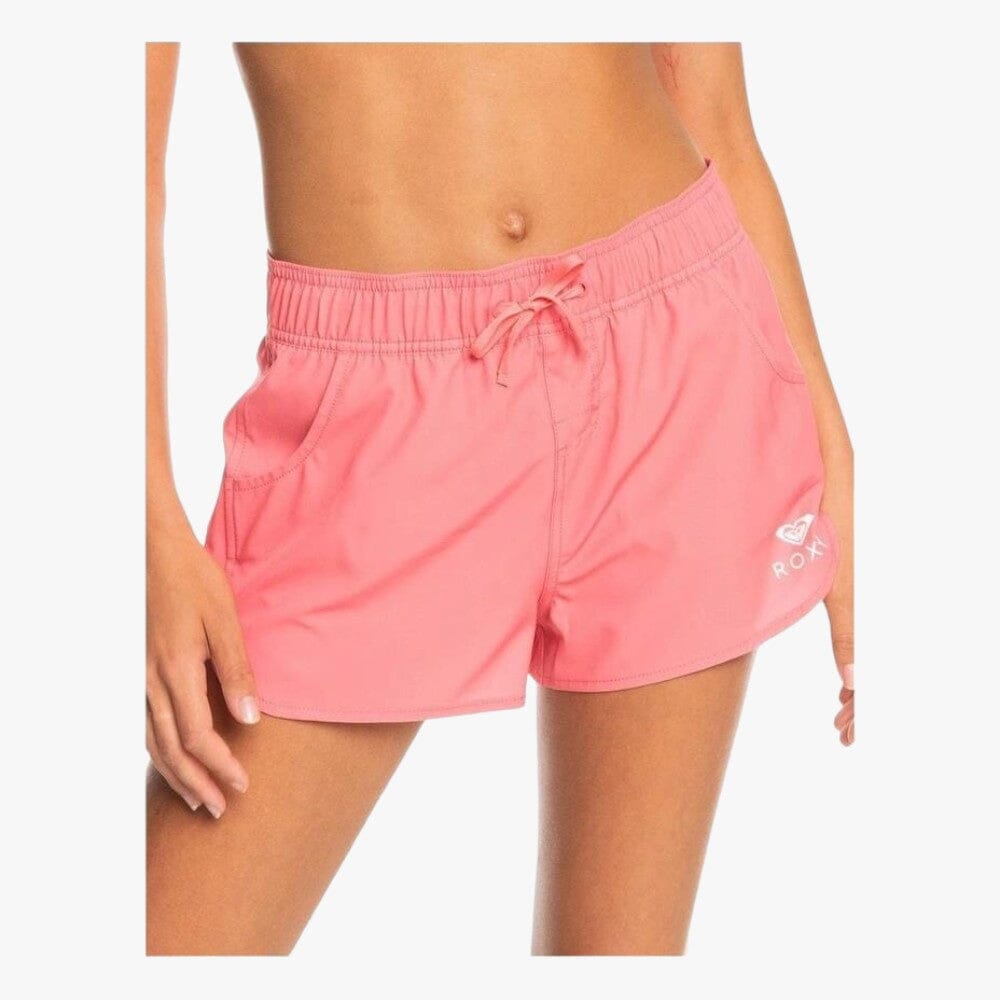 Roxy Womens Wave 2 Inch Beach Shorts Coral | Roxy