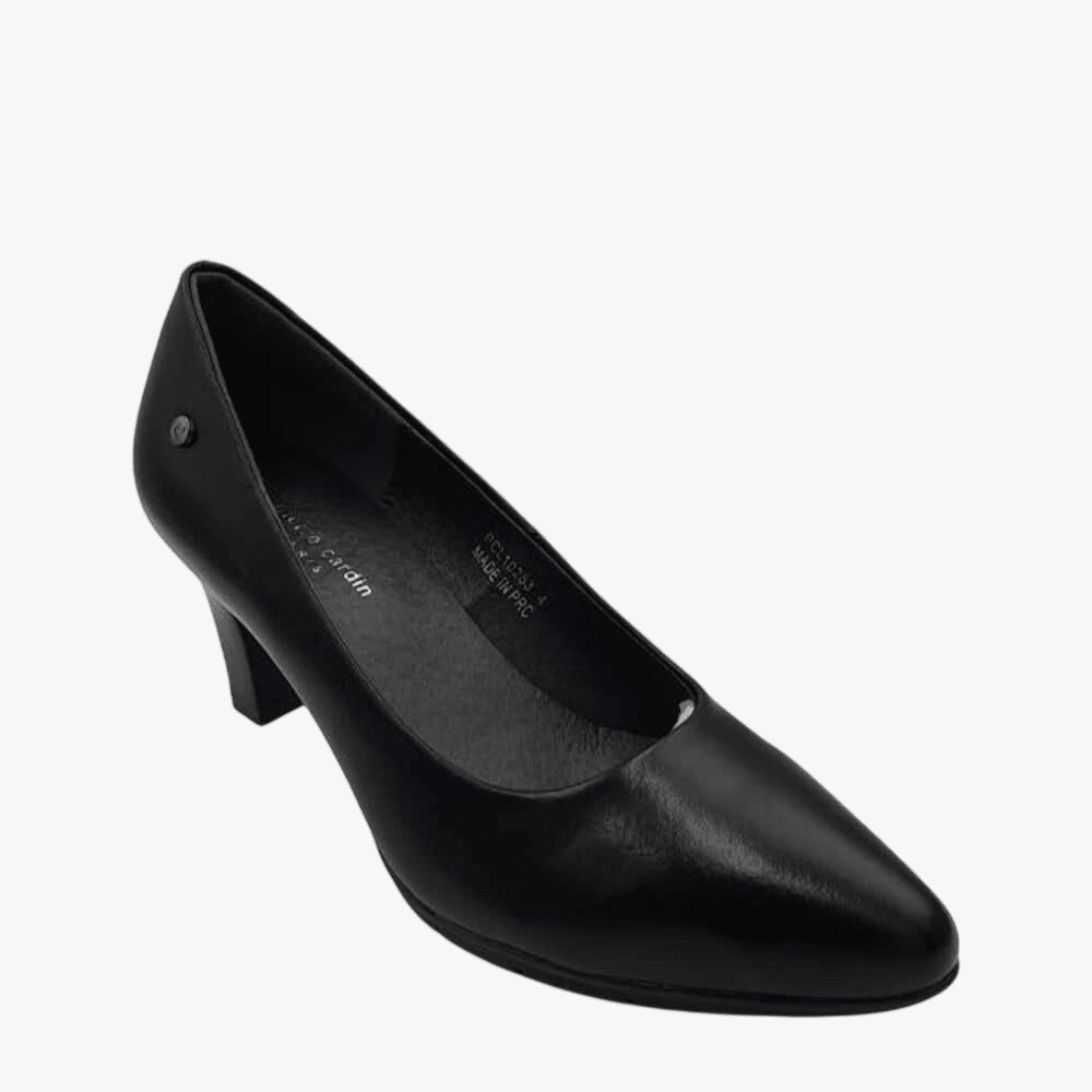 Pierre Cardin Womens Elodie 1 Heel Black | Pierre Cardin