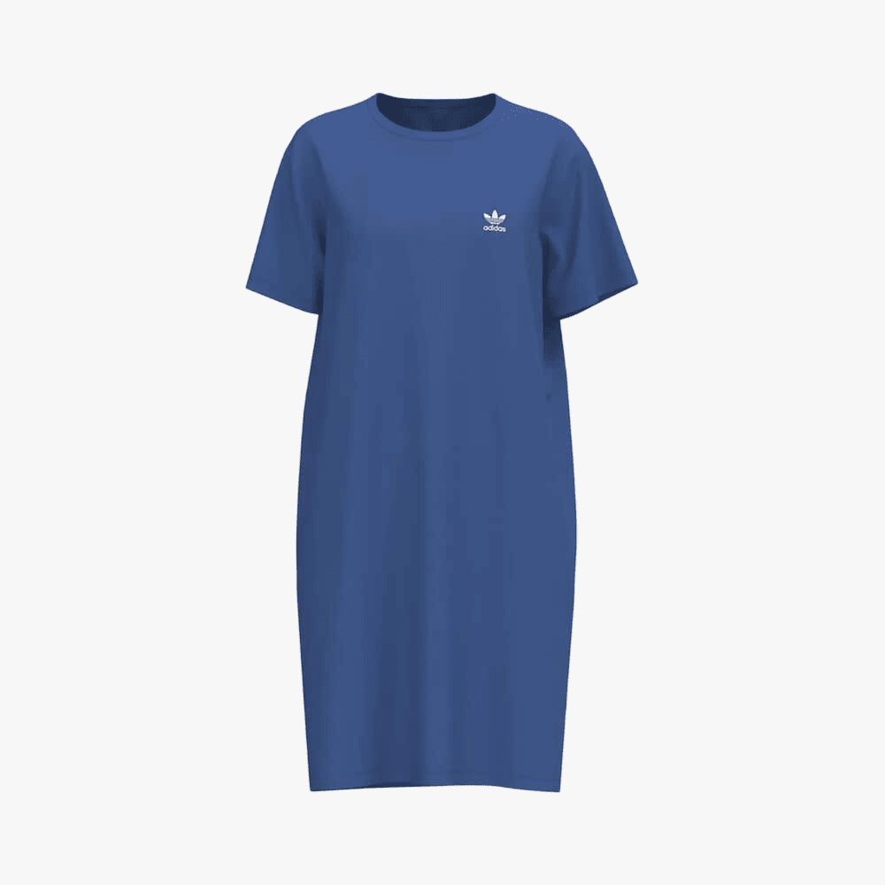 princess polly baby blue dress Dress adidas Originals Premium Crochet Dress Blue/ Blue (JN3618)