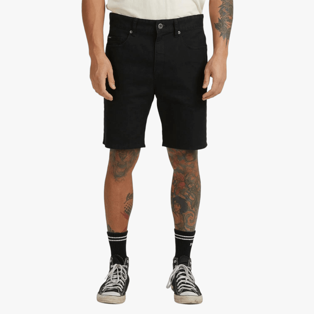 Rvca Mens Daggers Twill Shorts Black | Rvca