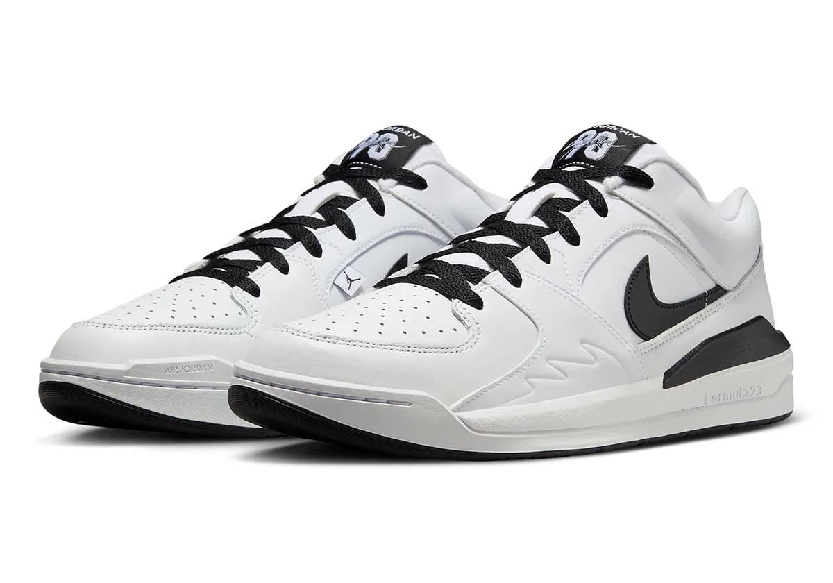 Nike Mens Jordan Stadium Sneaker 90 White Black | Nike