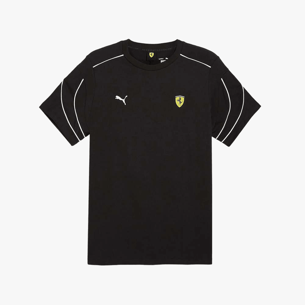 Puma Mens Ferrari Race Mt7 Short Sleeve Tee Black | Puma