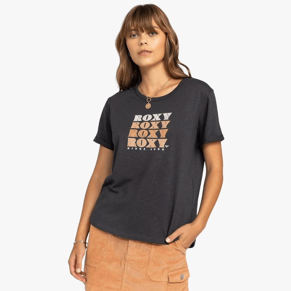 Roxy Womens Ocean After A Short Sleeve Tee Phantom | Roxy