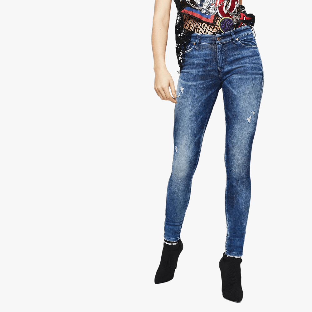 Diesel Womens Slim Skinny Rehular Waist Jeans Dk Vintage Diesel