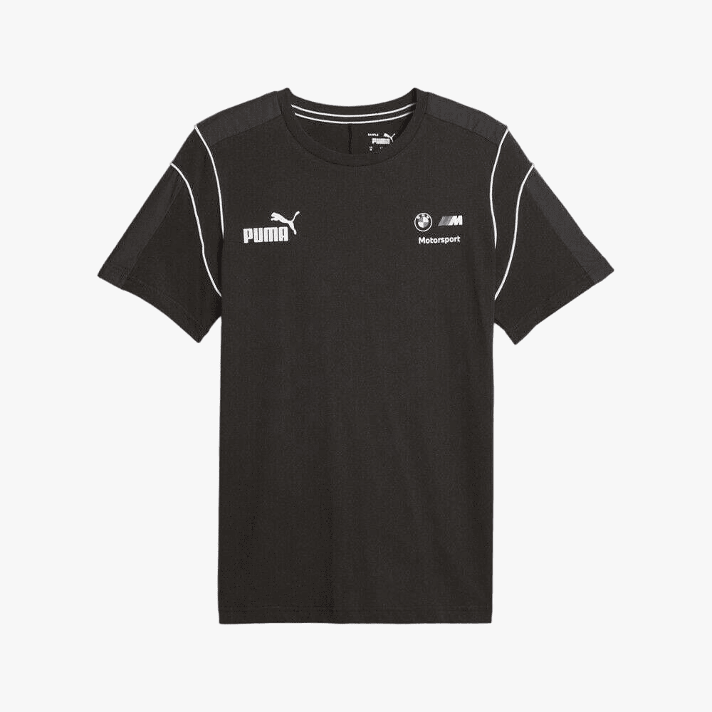 Puma Mens Bmw Mms Mt7 Short Sleeve Tee Black | Puma