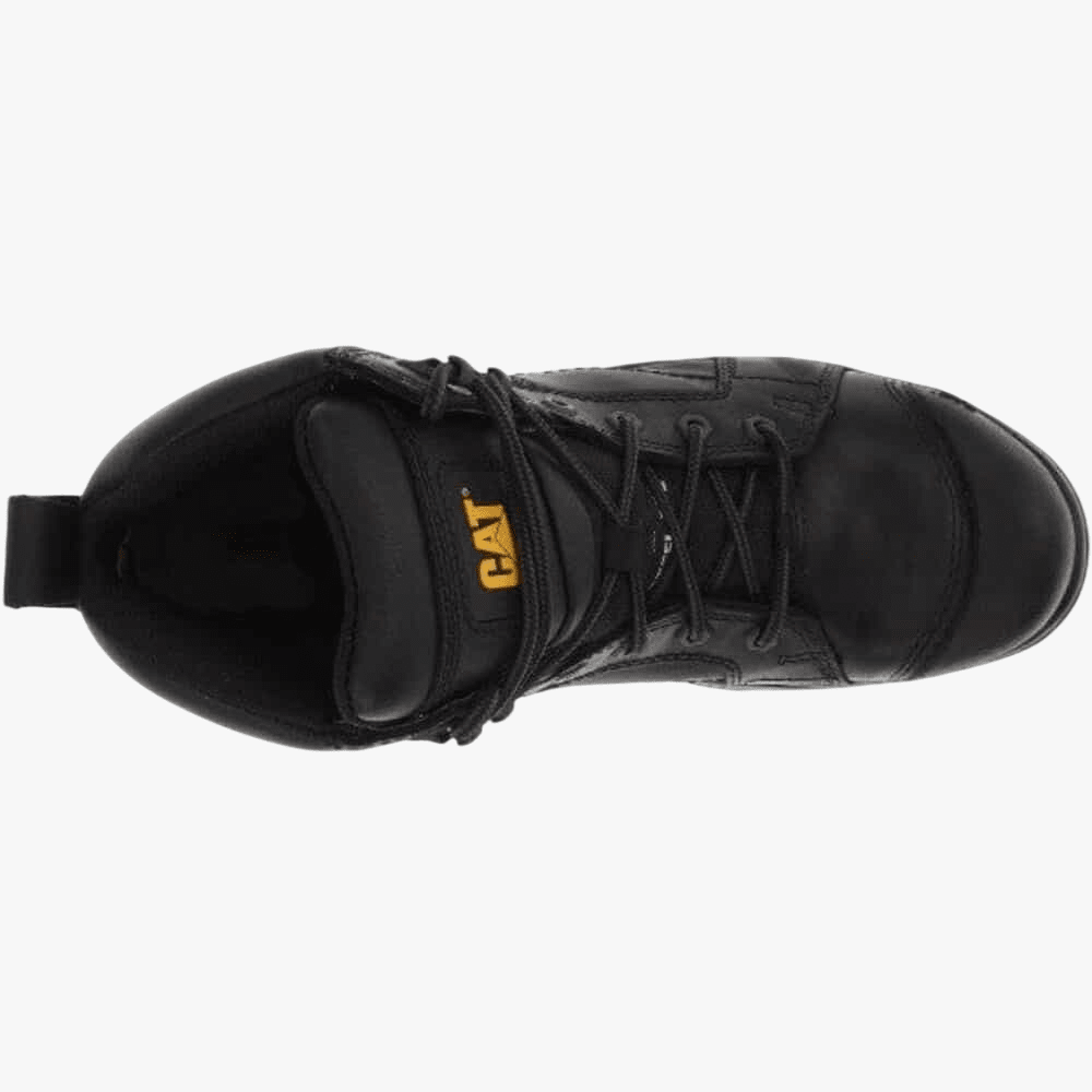 Caterpillar Mens Crossrail Steel Toe Boot Black | Caterpillar