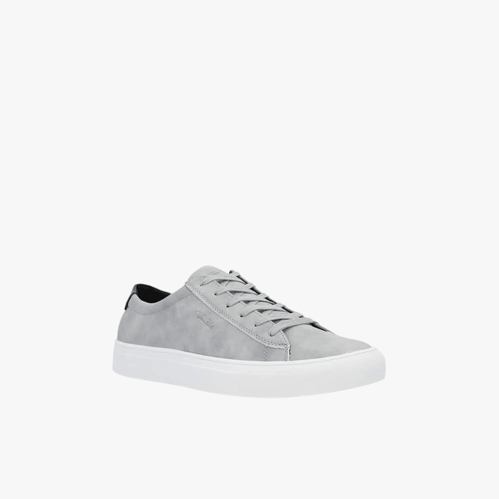 Gino Paoli Mens The Jeef Sneaker Greay White | Gino Paoli