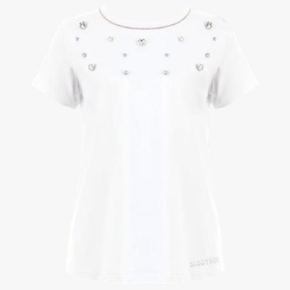 Sissy Boy Womens Regular Fit Short Sleeve Tee White | Sissy Boy