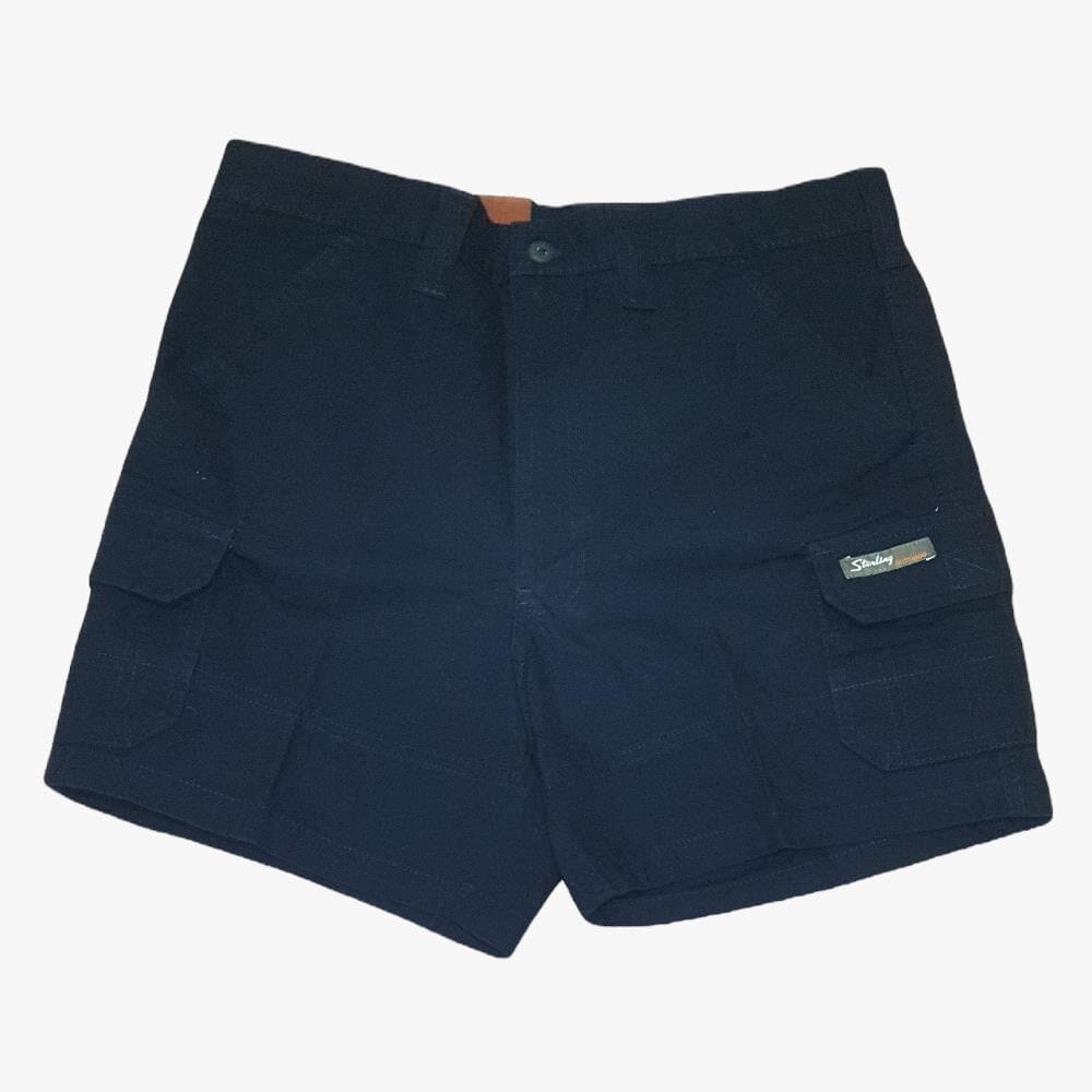 Sterling Mens Cargo Shorts 39 Navy Sterling