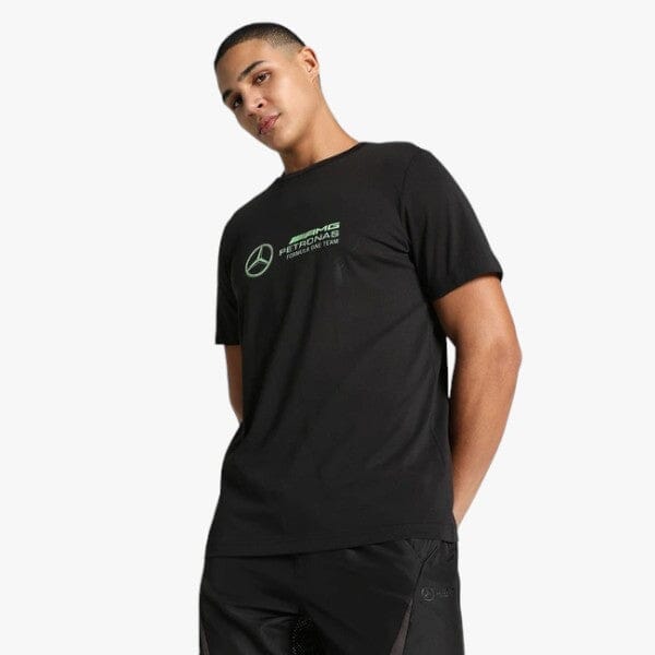 Puma Mens Mapf1 Logo Short Sleeve Tee Black | Puma
