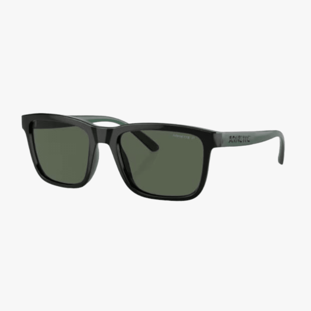 Arnette Mens Bestseller Black Sunglass Polarized Dark Green Arnette