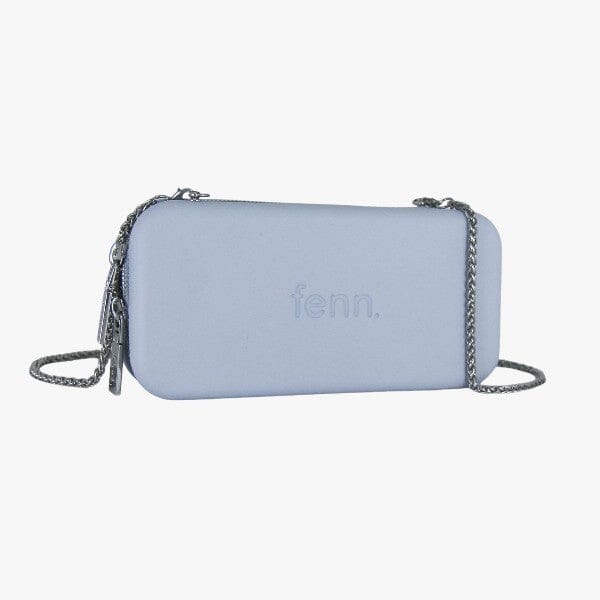 Fenn Wallet Blue Silver Zip Silver Chain | Fenn