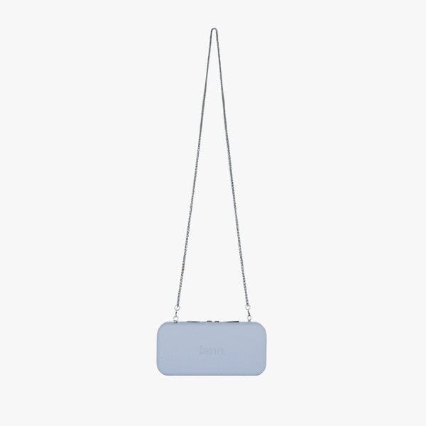 Fenn Wallet Blue Silver Zip Silver Chain | Fenn