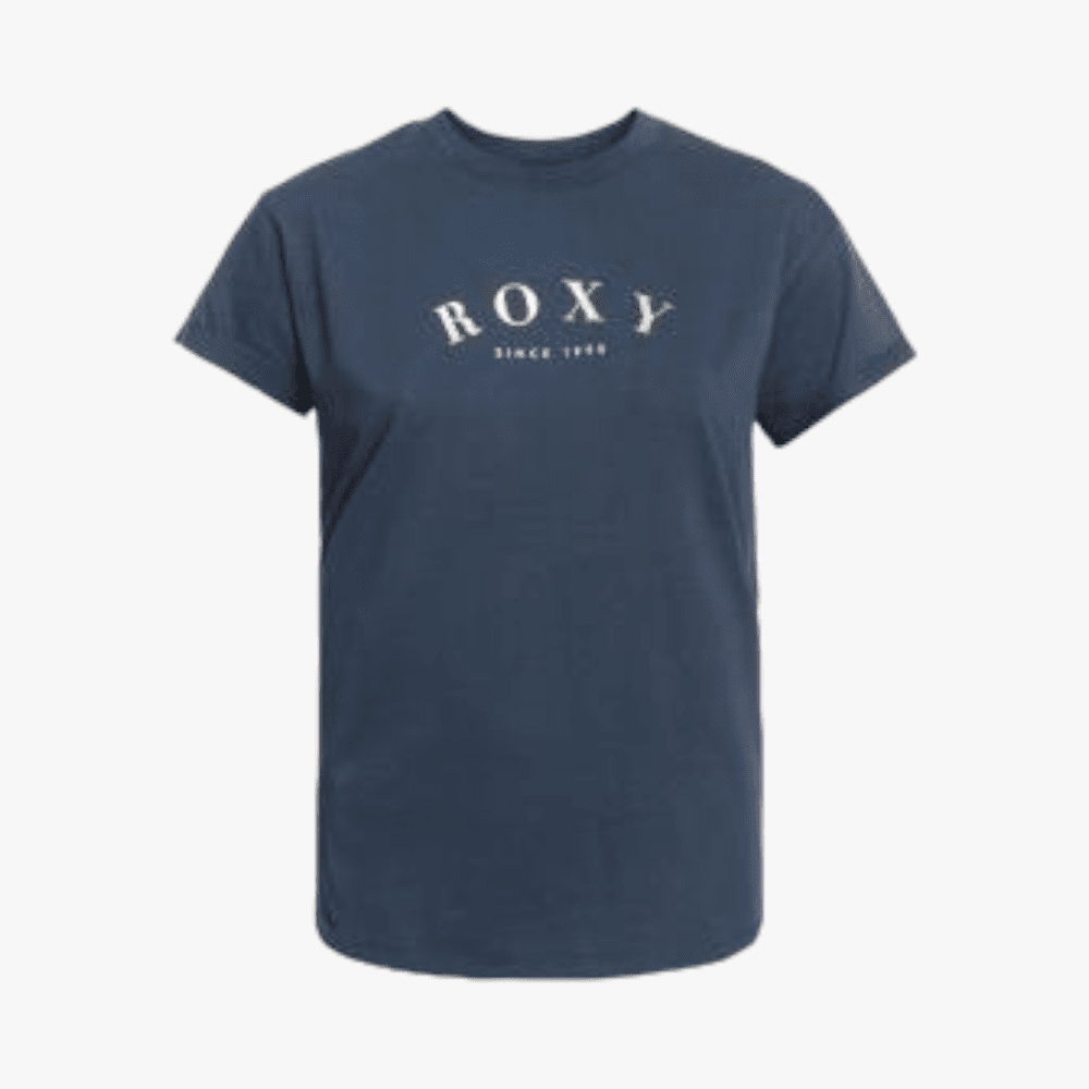 Roxy Girls Another Chance Foil Long Sleeve Tee Mood Indigo Roxy