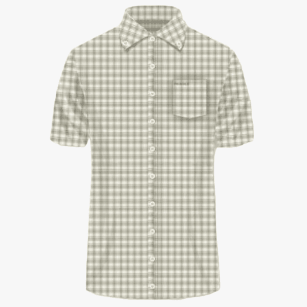 Pringle Mens Herbert Short Sleeve Shirt Stone | Pringle
