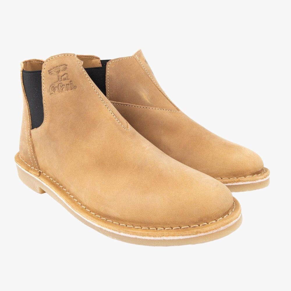 Safari Womens Cas Maple Ankle Boot Tan Safari