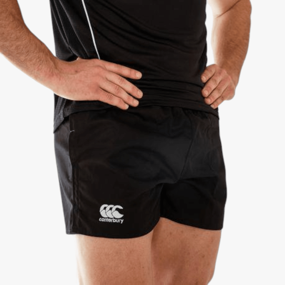 Canterbury Mens Team Shorts Black Canterbury
