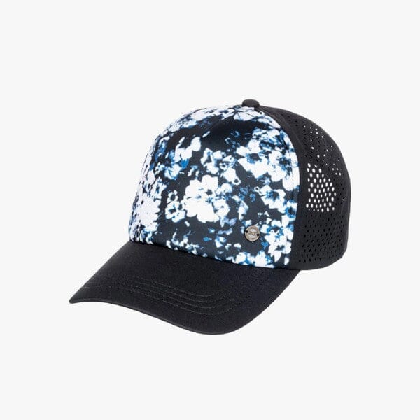 Roxy Womens California Electric Cap Black Flowers | Roxy