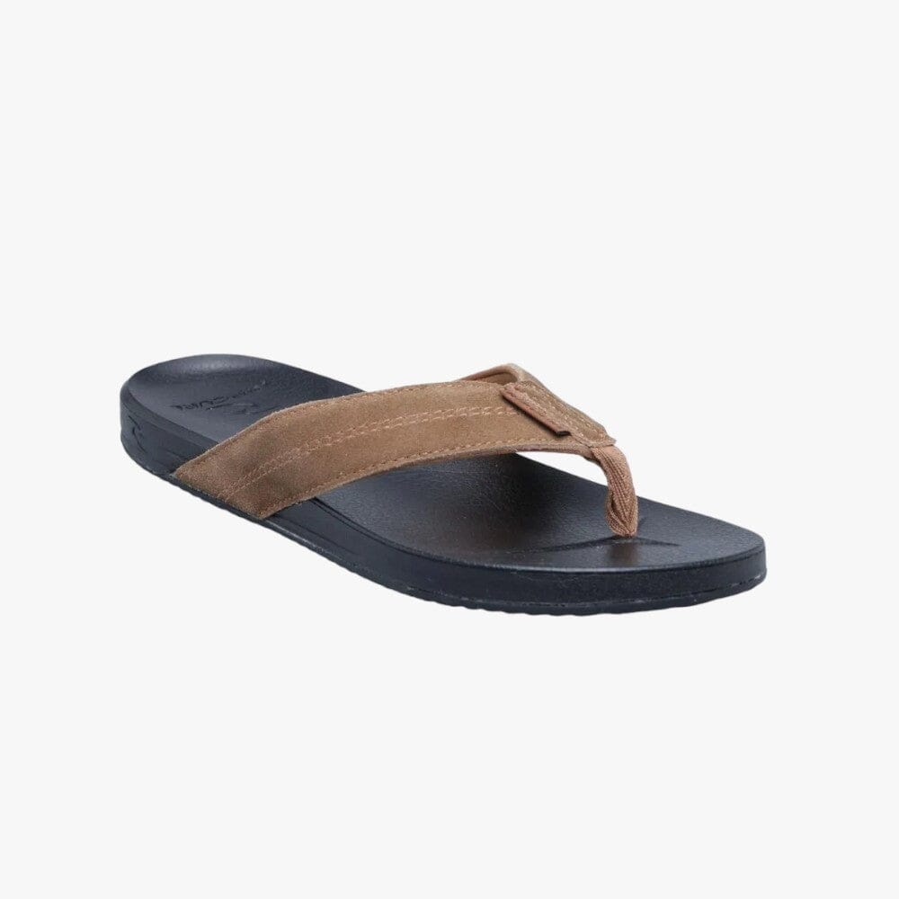 Ripcurl Mens Soft Sand Leather Sandal Tan Ripcurl