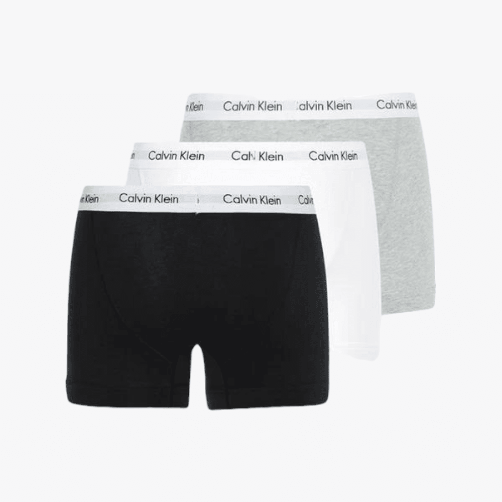 Calvin Klein Mens 3Pack Trunks Black Multi Calvin Klein