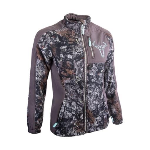 Wildebees Womens Teddy Bonded Soft Shell Jacket Bark | Wildebees