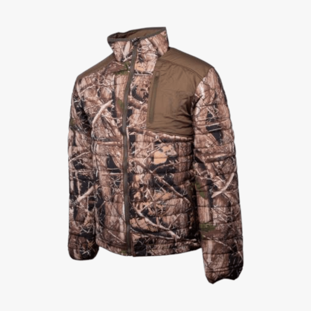 Wildebees Mens Puffer Jacket Black Sekelbos Fawn | Wildebees