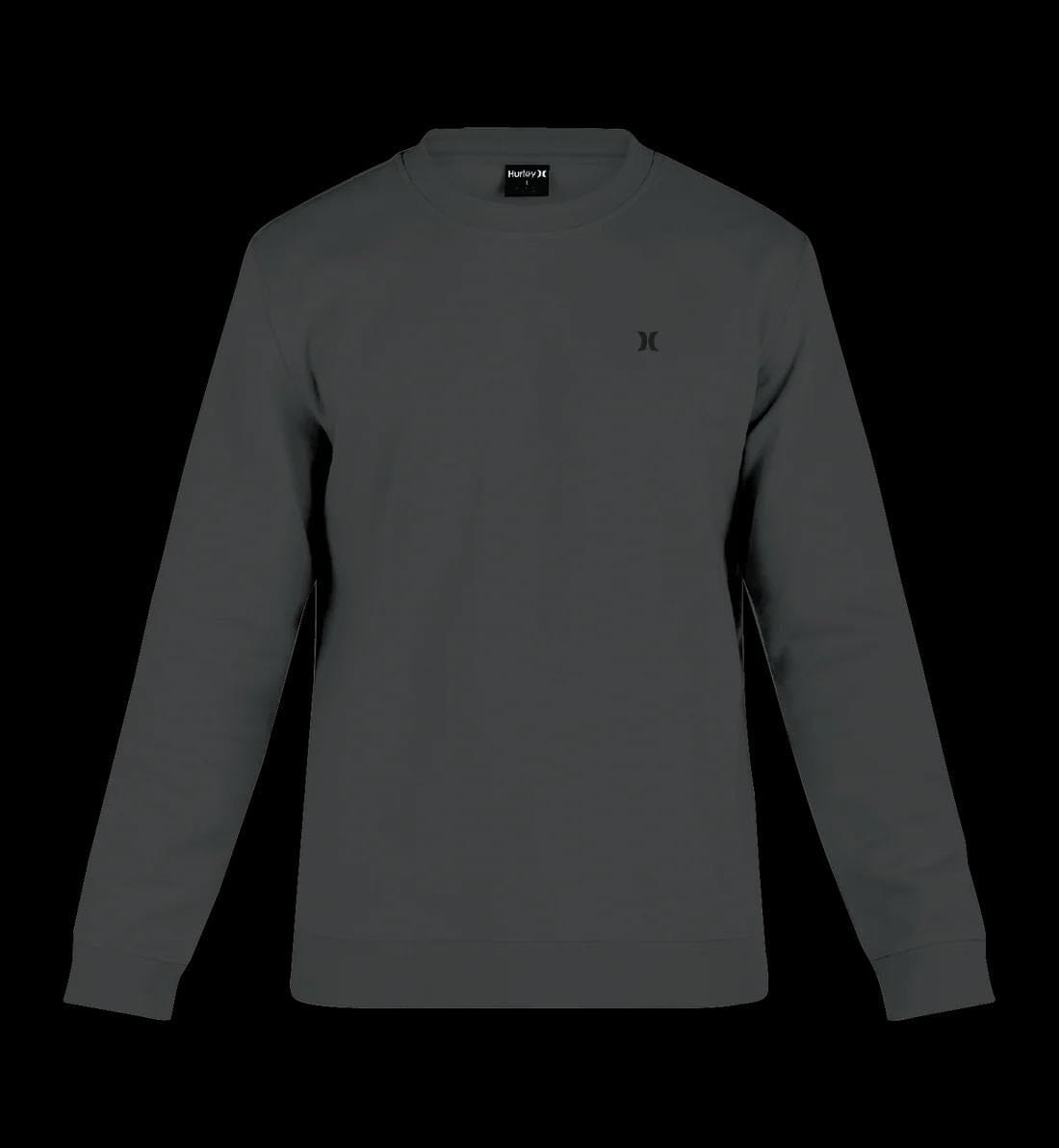 Hurley Mens Everyday Crew Sweater Charcoal | Hurley