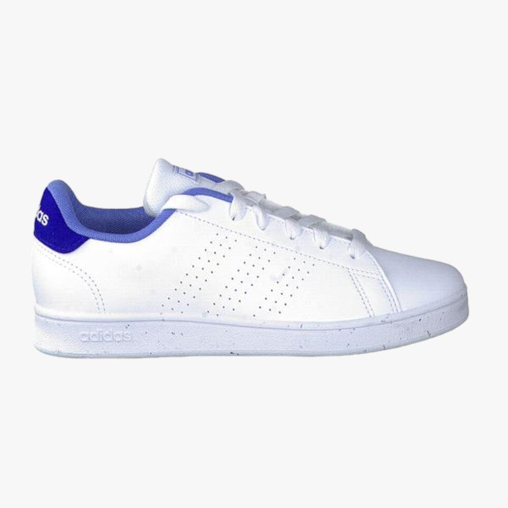 adidas Kids Advatage Court Sneaker White Blue adidas