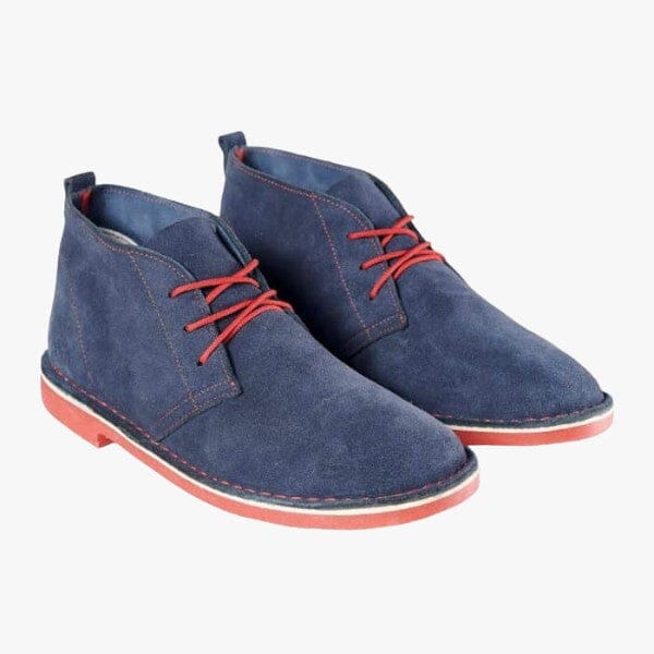 Safari Expedition Vellie Boot Navy Red | Bata