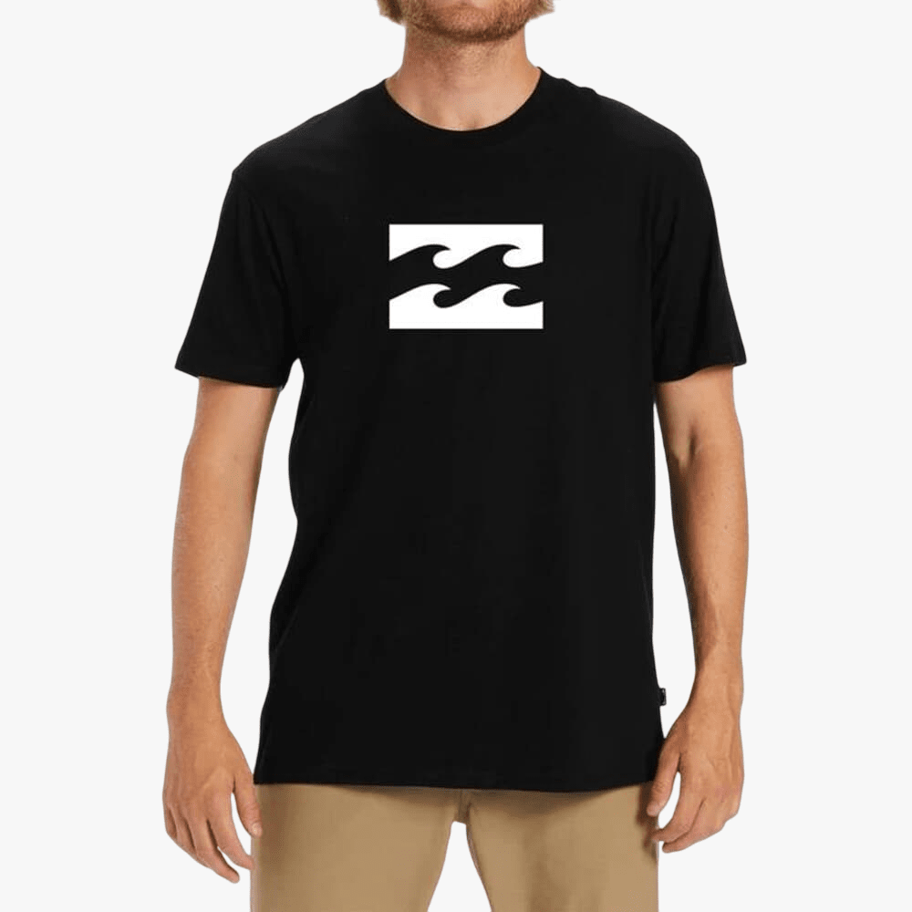 Billabong Mens Team Wave Short Sleeve Tee Black | Billabong