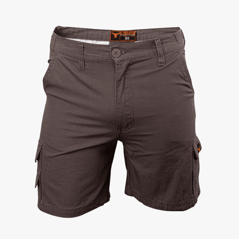 Wildebees Mens Semi Elasticated Walk Short Olive | Wildebees