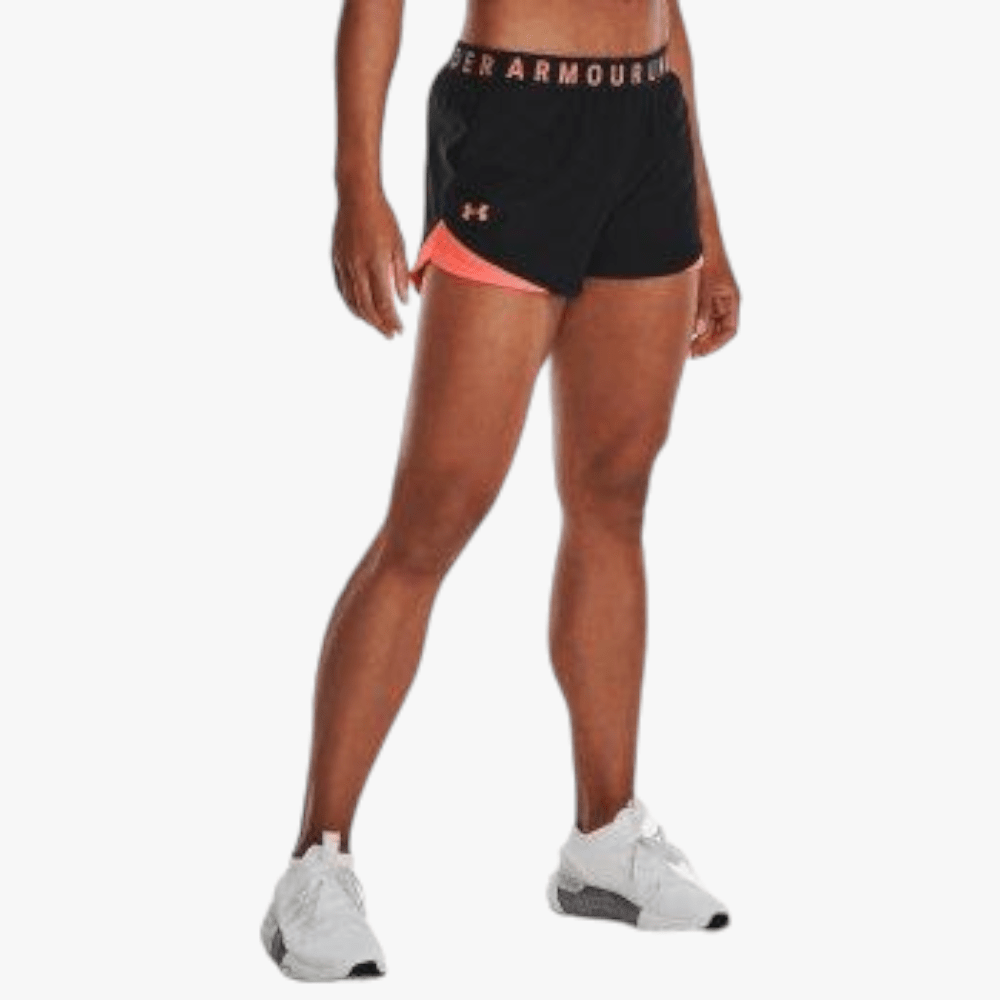 Under Armour Womens Play Up Shorts 3.0 028 Pink Black Under Armour