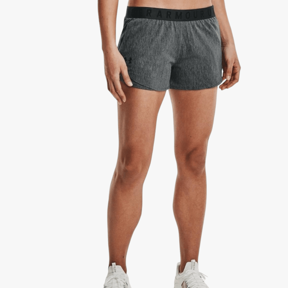 Under Armour Womens Play Up Twist Shorts 3.0 010 Grey Under Armour
